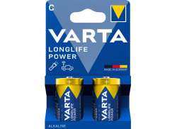 Varta LR14 Longlife Power Paristo - Sininen (2)