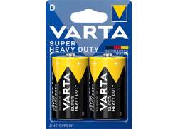 Varta R20 D Батареи 1.5S Superlife - Желтый (2)