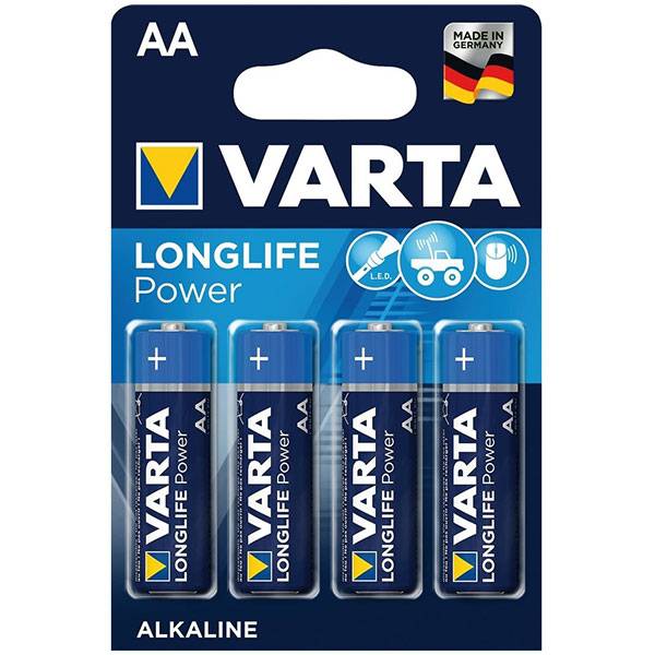 Bijdrage Wortel Continent Varta R6 AA Batterijen 1.5V Alkaline - Blauw (4) kopen bij HBS