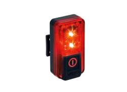 VDO Červená Plus RL Zadní Světlo + Brzdové Světlo LED USB - Červená