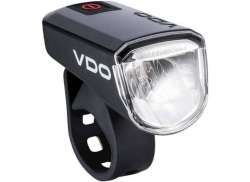 VDO M30 FL Předn&iacute; Světlo LED USB - Čern&aacute;