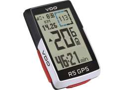 VDO R5 GPS Ciclo-Computador Sem Fios - Branco