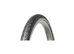 Vee Gummi Comfort+ 28x1.75&quot; Reflekterende - Sort