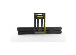 Velo Espuma De Guiador Couro 400mm 2 Peças - Preto