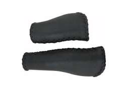 Velo Grips Leather Ergo 92/135 Black ( Pair )