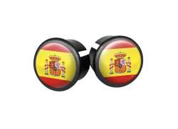 Velox Bar End Cap Spain - Red/Yellow (2)