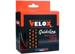 Velox Bi-Color 3.0 Ohjaustangon Teippi 3.5mm 2.1m - Musta/Oranssi (2)