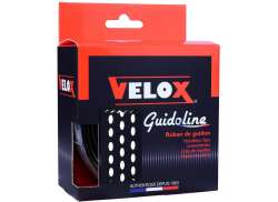 Velox Bi-Color 3.0 Ohjaustangon Teippi 3.5mm 2.1m - Musta/Valkoinen (2)