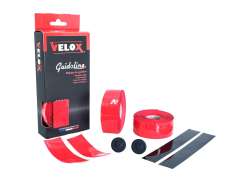 Velox Brilho Classic Fita De Guiador 2.5mm 1.9m - Vermelho (2)