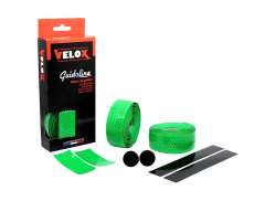 Velox Brilho Soft Fita De Guiador Perfurado 2.5mm - Verde (2)