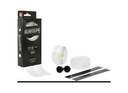 Velox Carbone Guidoline/Ruban De Guidon Perfor&eacute; 2.5mm 1.75m - Blanc (2)