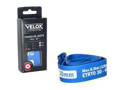 Velox Cargo/ATB Tasma Na Obrecz 20&quot; 30mm Nylonowy/Pcv - Niebieski (2)