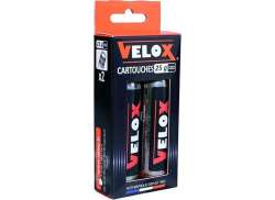 Velox Co2 카트리지 25g With 스레드 - 블랙