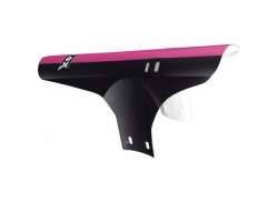 Velox Front Mudguard 25cm Plastic - Black/Pink