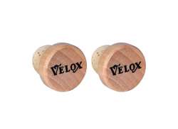Velox 副把帽 复古 - 木制  (1)