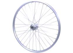 Velox Mach1 ER-10 Roue Avant 28" Disque 6-Trou QR - Argent