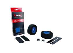 Velox Maxi Cork Handlebar Tape 2.5mm 1.85m - Black/Blue (2)