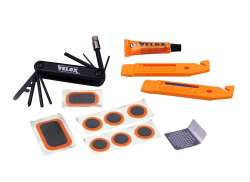 Velox Tire Repair Set + Multi-Tool - Orange/Black