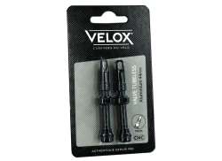 Velox Tubeless Ventil Presta 60mm Aluminium - Schwarz (2)