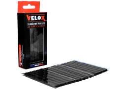 Velox Tubless Pneus Reparação Fio 4.5mm 10cm - Preto