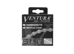 Ventura Cha&icirc;nes 6/7V 116L - Noir/Brun