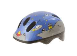 Ventura 子供用 ヘルメット スペース ブルー/グレー - サイズ S 52-57cm