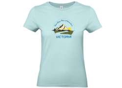 Victoria Adventure T-Shirt Korthylsa Kvinnor Mint