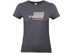 Victoria Fybron T-Shirt Korthylsa Kvinnor M&ouml;rk Gr&aring; - XXL