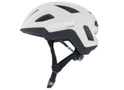 Victoria React LED Capacete De Ciclismo Matt Chalk - L 59-62 cm