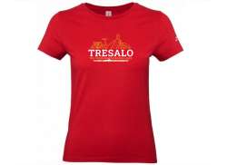 Victoria Tresalo T-Shirt Korthylsa Kvinnor R&ouml;d - XL