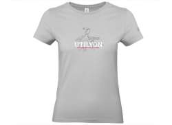 Victoria Utilyon T-Shirt Lyhyt Laippa Naiset Valo Harmaa - L