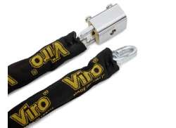 Viro Antifurt Blocca 100 Ø8mm/90cm Logo Model Negru