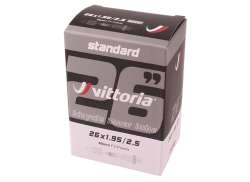 Vittoria 标准 内胎 26x1.95-2.5 Pv 48mm - 黑色