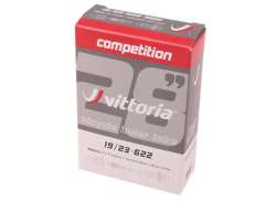 Vittoria Competitie Butyl インナー チューブ 19/23-622 Pv 48mm - ブラック