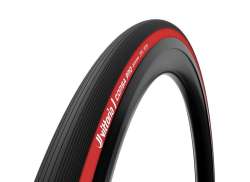 Vittoria Corsa Pro Sammenleggbart Dekk 28-622 TLR - Svart/Rød