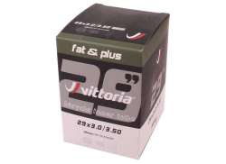 Vittoria ファット & Plus インナー チューブ 29x3.0-3.5" Sv 48mm - ブラック