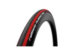 Vittoria Rubino Pro 轮胎 25-622 可折叠 - 黑色/红色