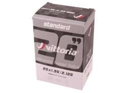 Vittoria Standard Binnenband 20x1.95-2.125 AV 48mm - Zwart