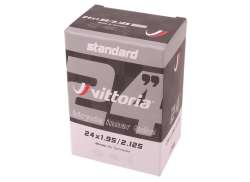 Vittoria Standard Binnenband 24x1.95-2.125 AV 48mm - Zwart