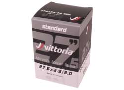 Vittoria Standard Binnenband 27.5x2.5-3.0 AV 48mm - Zwart