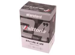 Vittoria Standard Innerr&ouml;r 24x1.95-2.125 Pv 48mm - Svart