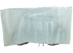 VK DUO Cykelbedækning 130 x 250 cm - Hvid