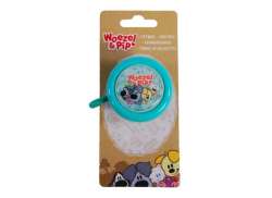 Volare Childrens Bell Woezel &amp; Pip - Turquoise