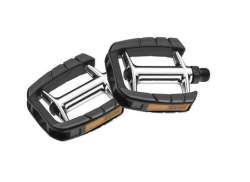 VP 183 Luxe Pedals 9/6 - Black/Silver