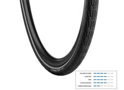 Vredestein Anvelopă 28x1 1/4 Dynamic Tour Negru