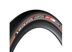 Vredestein Aventura 轮胎 28 x 1.40" 可折叠 - 黑色/棕色