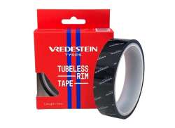 Vredestein F&auml;lgtejp Slangl&ouml;s 21mm 10m - Svart