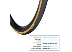 Vredestein Fortezza Superiore Tire 23-622 Foldable Bl/Yellow