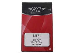 VWP Binnenband 12 x 1/2 - 2 1/4 38mm FV - Zwart