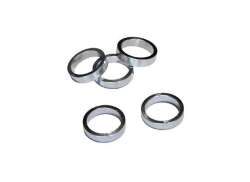 VWP Headset Spacer 1 1/8 8mm Aluminum - Silver (5)
